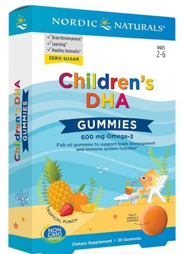 DHA-Zahnfleisch f&uuml;r Kinder 600 mg 30 Zahnfleisch
