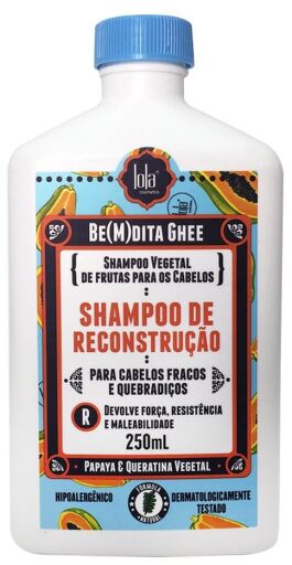 Lola Cosmetics Papaya-Keratin-Rekonstruktions-Shampoo 250 ml