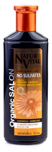 Natur Vital Delicate Care Sulfatfreies Shampoo f&uuml;r strapaziertes Haar 300 ml