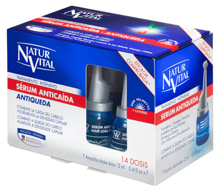Natur Vital Intensives Anti-Haarausfall-Serum 7 x 12 ml