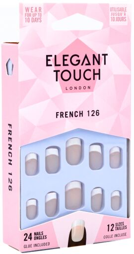 French Pink 106 Falsche N&auml;gel 24 Stk