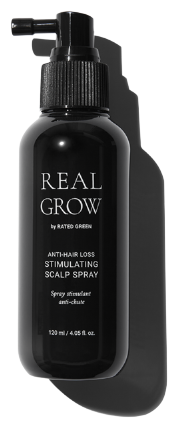 Rated Green Real Grow Anti-Haarausfall-stimulierendes Kopfhautspray 120 ml