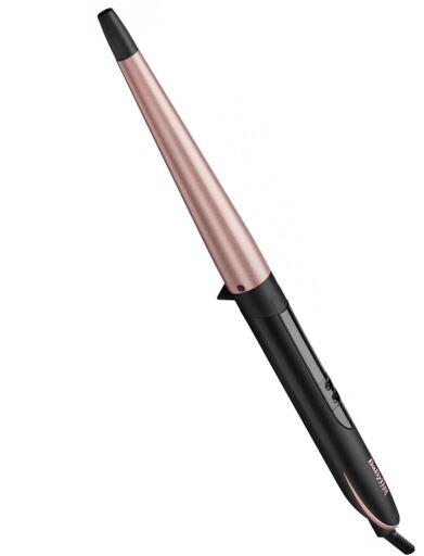 BaByliss Konischer Lockenstab aus Rosenquarz