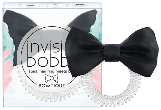 Invisibobble Bowtique Spiralring True Black