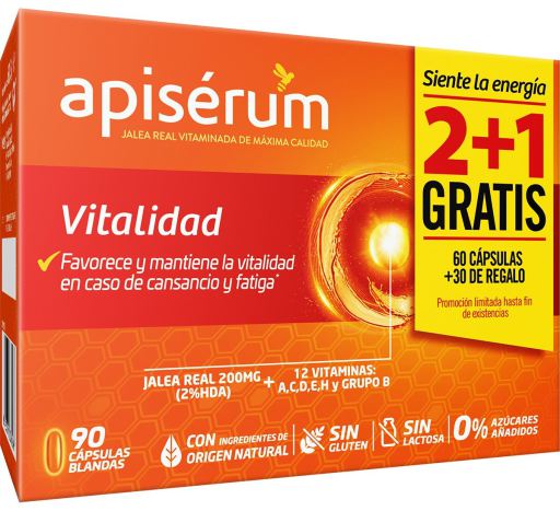 Apis&eacute;rum Vitaminpaket 3 Monate (2+1) 90 Kapseln