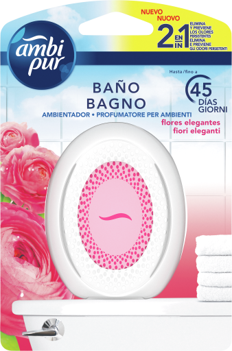 Eleganter Blumen-Badezimmererfrischer