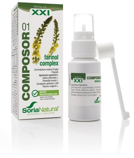 Soria Natural Composor 01 Farinol-Komplex 30 ml