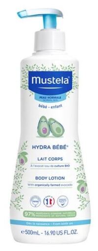 Mustela Hydra Baby K&ouml;rpermilch mit Avocado 500 ml