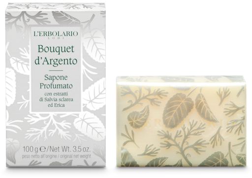L'Erbolario Bouquet d'Argento Parf&uuml;mierte Seife 100 gr