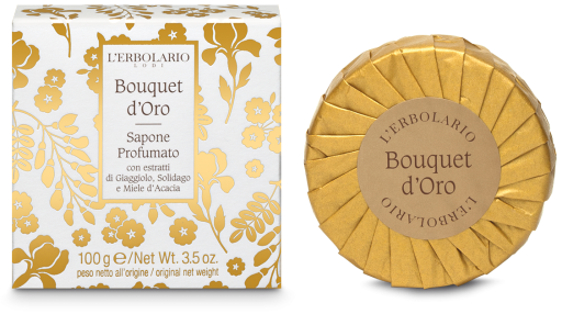 L'Erbolario Bouquet d'Oro Parf&uuml;mierte Seife 100 gr