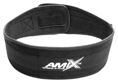 Amix Schwarzer Neopren-Sportg&uuml;rtel