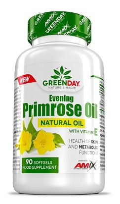 Amix Greenday Nachtkerzen&ouml;l + Vitamin E 90 Kapseln