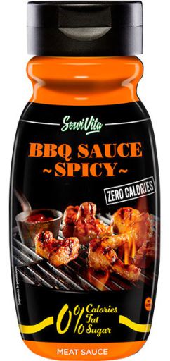 Servivita Salzige Sauce 0% Kalorien Spicy Barbecue 320 ml