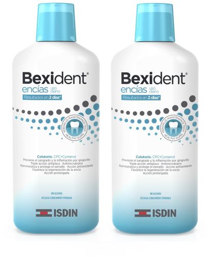 Isdin Bexident Zahnfleisch Mundwasser 2 x 500 ml