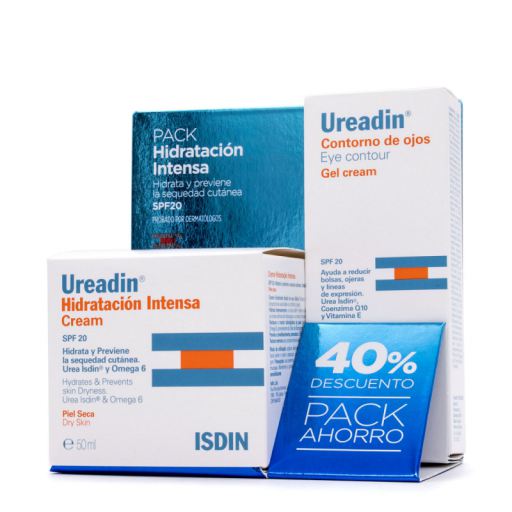 Isdin Ureadin Feuchtigkeitscreme 50 ml + Augenkontur 15 ml