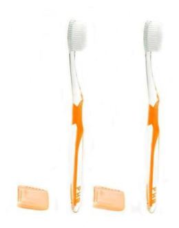 PHB Duplo Brosse Moyenne Zahnb&uuml;rste 2 Stk