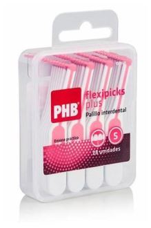 PHB Abgewinkelte Interdental Flexipicks 28 Einheiten