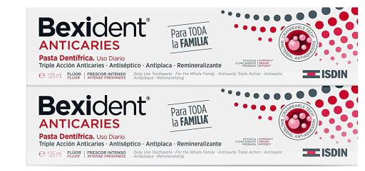 Isdin Bexident Antikaries Zahnpasta 2 x 125 ml