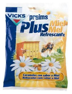 Praims Plus Erfrischende Honigbonbons 72 gr