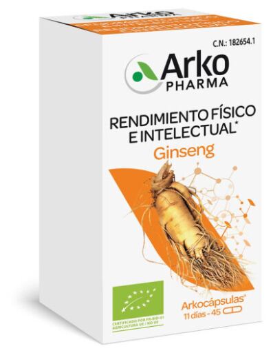 Arkopharma Arkocapsules Ginseng 45 Kapseln