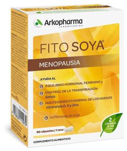 Arkopharma Fitosoya f&uuml;r die Wechseljahre 60 Kapseln