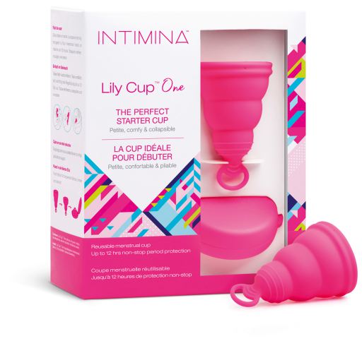 Intimina Lily Cup One faltbare Menstruationstasse f&uuml;r Anf&auml;nger