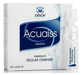 Disop Acuaiss Entspannende Augentropfen Einzeldosis 20x0,35 ml