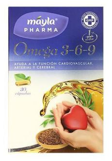 Mayla Pharma Omega 3 6 9 30 Kapseln
