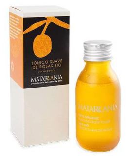 Matarrania Sanftes Rosen-Gesichtswasser, 100 % biologisch, 100 ml