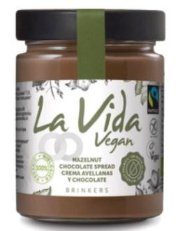 Biocop Schokoladen- und Haselnusscreme La Vida Vegana 270 gr