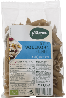 Naturata Vollkorn-Makkaroni-Reis 250 gr