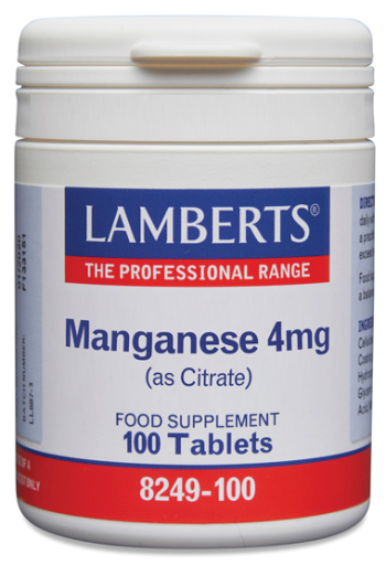 Lamberts Mangan als Citrat 5 mg 100 Einheiten
