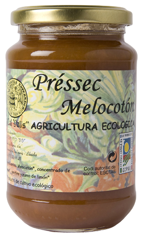 Cal Valls &Ouml;ko-Pfirsichmarmelade 375 gr