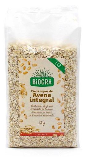 Biogra Feine Vollkorn-Haferflocken Bio 1 kg