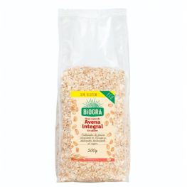 Biogra Feine Vollkorn-Haferflocken ohne Gluten 500 gr