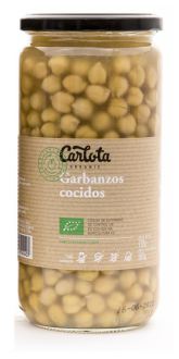 Carlota Organic Gekochte Kichererbsen 720 gr