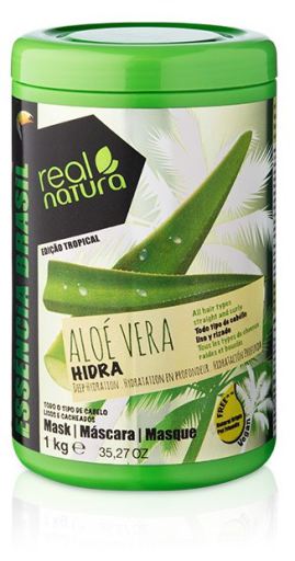 Real Natura Haarmaske ohne Salz Aloe Vera Hydra 1 Kg