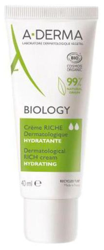 A-DERMA Biology Reichhaltige Feuchtigkeitscreme 40 ml