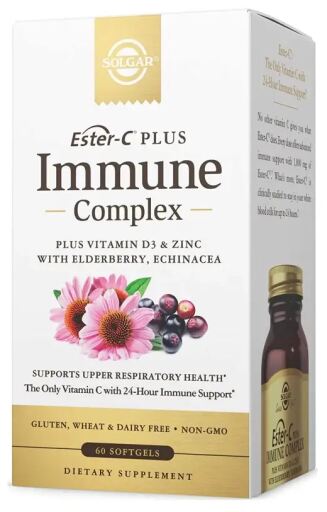 Solgar Ester-C Plus Immunkomplex 60 Weichkapseln