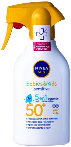 Nivea Sonnenspray Solar Babies & Kids Sensitive LSF 50+ 270 ml