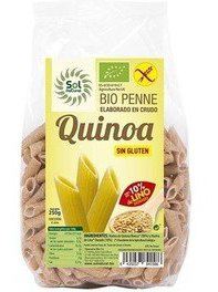 Sol Natural Quinoa-Leinen-Penne-Nudeln glutenfrei Bio 250 gr