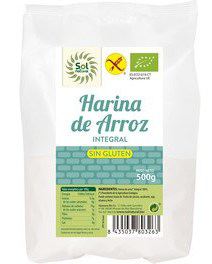 Sol Natural Glutenfreies Bio-Reismehl 500 gr