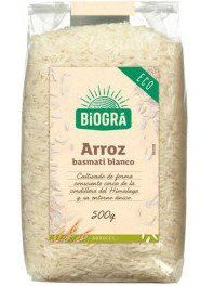 Biogra Basmati+ Wei&szlig;er Reis 500 gr
