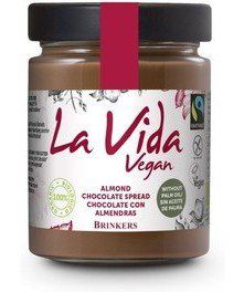 La Vida Vegan Schokoladen- und Mandelcreme 270 gr