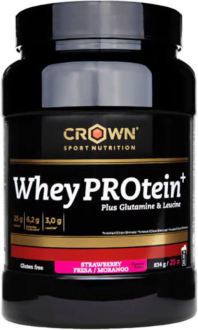 Crown Sport Nutrition Whey Protein + Erdbeere 871 gr