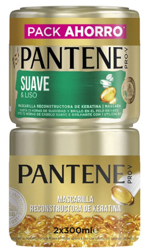Pantene Pro-V Weiche und glatte Duplo-Keratin-Maske