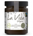 Vegane dunkle Schokoladencreme