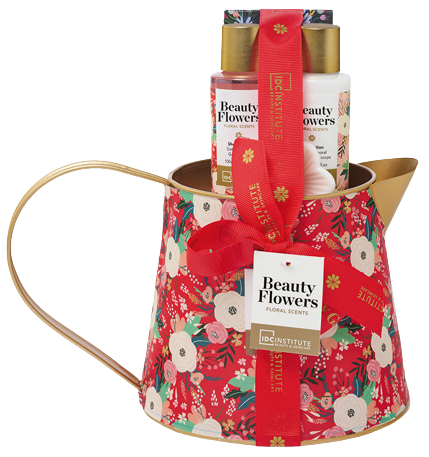 Idc Institute Set Beauty Flowers Badegel 100 gr + 3 St&uuml;ck