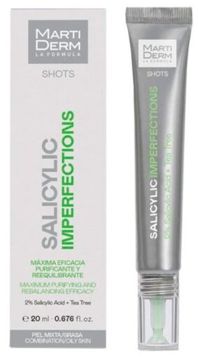 Martiderm Shots Salicyls&auml;ure-Cremegel gegen Unreinheiten, 20 ml