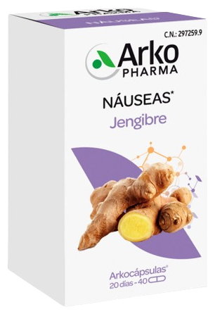 Arkopharma Arkoc&aacute;psulas Ingwer 40 Kapseln